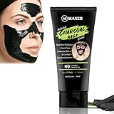 Maxed Charcoal Peel Off Mask for Men & Women | 60 ml | NO Paraben | NO Miner... Maxed Charcoal Peel Off Mask for Men & Women | 60 ml | NO Paraben | NO Miner...