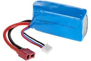 YUNIQUE GREEN-CLEAN-POWER - Batería LiPo Recargable 7.4V 1500mAh para WLtoys A959-B, A979-B | Compatible con Radio Android Mando Volante Peugeot, Bateria Dron Potensic | Azul