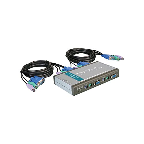 D-Link DKVM-4K 4-Port PS72 KVM Switch - 3