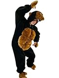 F17 Gr. L Gorilla Kostüm Gorillakostüm Kostüme Karneval Gorillakostüme Fasching