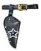 Produktbild Faschingsfete Cowboykostüm Kinder Holster- Tasche Gürtel Patronen Revolver Pistole Sheriff Stern, Schwarz