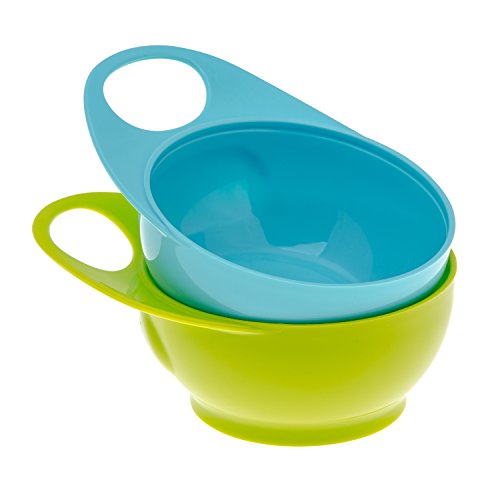 Brother Max Two Easy Hold Bowls (Blue/Green)