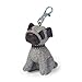 Produktbild Puggles Pug Key Ring - The Canine Collection - Dora Designs by Dora Designs