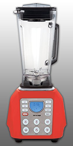 Standmixer Bianco Forte in rot 1680 Watt 32000 U/min. + Smoothie Buch