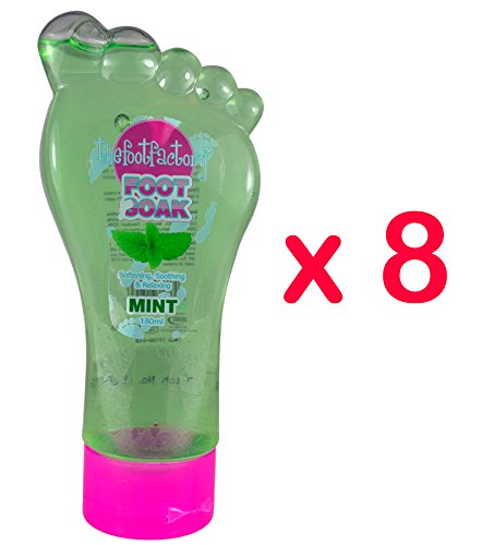 Foot Feet Soak Pedicure Soften Soothe Relax Mint Therapy Beauty