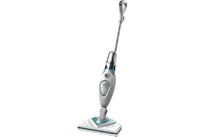 Black+Decker FSM1616-QS 2in1 ångkokare (1 600 W, för hygienisk, grundlig rengöring, med avtagbar delta-fot, enkel användning