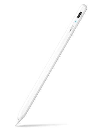 Metapen A8 Pen for Apple iPad, 2 x Fast Charge, Tilt Sensitivity and Palm Rejection Stylus Pencil for iPad Air 7/6/5/4/3, i-Pad 11-6, i-Pad Pro M4/M3/M2/12.9 Inch, Mini 5/6