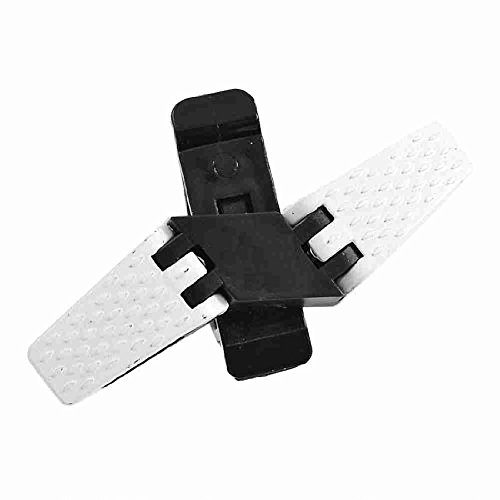 Move&Moving(TM) Car Vehicle White Black Plastic Eyeglasses Sunglasses Clip Holder