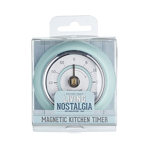 Kitchen Craft Living Nostalgia Mechanischer Timer, Vintage Blau - 2