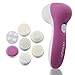 7-in-1 Rotating Face Cleansing Brush Grinigh® PRO Skin Care Kit with 7 Variable Usage Brushes Prevent Dead Head - for Cleaning, Massage,& Exfoliation - Remove Dead Skin and Extra Oil