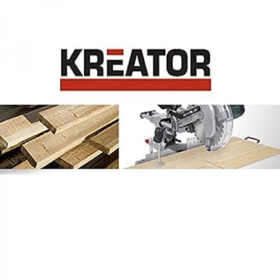 Kreator krt020427 Scie circulaire métal dur pour bois Ø254 mm alésage 30 mm Épaisseur 3 mm dents 40