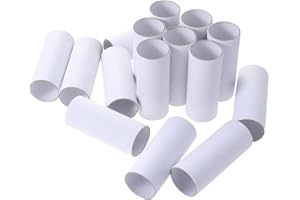 MAGICLULU 15 Stück Rollen -tube Spielzeug Für Kleinkinder Pappröhre Aus Pappe Versenden Von Versandrohren Pappröhren Für Heimwerker Bastelröhren Selbstgemacht Weißes Papier Student