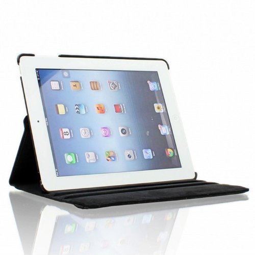 PU-Leder 360 Grad Drehbar Ständer iPad Schutzhülle für iPad 2 3 4 Retina Display Gratis Displayschutzfolie & Stylus - 7