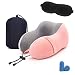 Produktbild LBLA Reisekissen,Langstrecken-Reisekissen, Cervical Neck Memory Foam, Flugzeug-Reisekissen, Autos, Bus, TGV, Züge, Nickerchenbüro (ROSA)