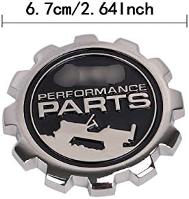 1 PCS Black Performance Parts 4X4 Trunk Tailgate Fender Emblem Badge Logo For Jeep