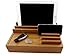 Produktbild easypower24 PowerStation Large - Smartphone und Tablet Ladestation aus Holz - Bambus - inklusive RAVPower 60W 6-Port USB Ladegerät/Charger - neue 2018 Version - Mehrfachladestation - USB Ladestation - Dockingstation für bis zu 6 Geräte wie iPhone, iPad, Samsung Galaxy, Huawei usw.