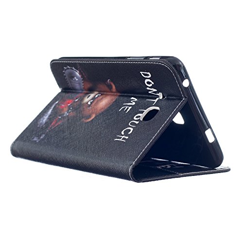 Romtronic Samsung Galaxy Tab A6 7.0 Zoll Hülle, Cute Colorful Design Flip Tasche PU Leder Abdeckung Stand Schutzhülle für Samsung Galaxy Tab A 7.0 Zoll T280 T285 + 1 x Schwarz Stylus (Design 14) - 4