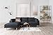Produktbild FEYDOM Scandi-Style Sofa CLOOODS innovatives Multi-Funktionssofa I Design Wohnlandschaft I Transformierbares Sofa System (Anthrazit, Zeno)