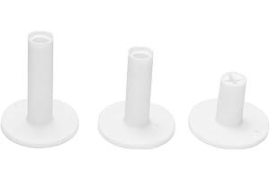 LeFeng Sports Golf Rubber Tees Holder Set, Mixed Size Durable and Hight Elastic Driving Range Tees, Colorful Golf Tees for Golf Practice Mat