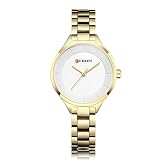 Easy Go Shopping Uhr Frauen Uhren Damen Edelstahl Damen Armband Uhren Weibliche Uhr Relogio Feminino Montre Femme (Color : 2)