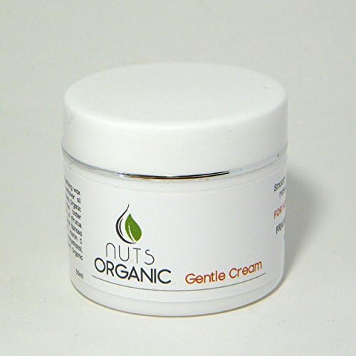 Nuts Organic - GENTLE MOISTURISER CREAM FOR ALL SKIN TYPES (INCLUDING EXTRA SENSITIVE) WITH ARGAN OIL &amp; SEAWEED 50ml