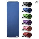 JLL® Yoga Mat Extra Thick 15mm Non-Slip Pilates Workout Exercise Mat available in Black/Blue/Purple/Pink/Green/Red. Also Ideal as Camping Mat.