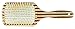 Olivia Garden Pneumatic Massage Hairbrush Healthy Hair Bamboo HH-4 Paddle Brush 9 Rows