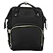 Produktbild Babywindelrucksack Multifunktions Wasserdichte Große Kapazität Unisex Babywindeltasche mit USB Ladeanschluss(Black)
