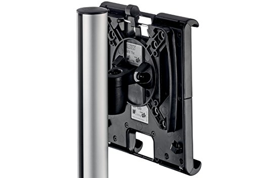 Novus Dahle 910+1049+000 Monitorhalterung, Metall, silber, 10 x 10 x 35 cm - 10