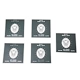 5 x Bayeta Pano para Limpieza de Oro Plata A brillador Algodon Verde 80*80mm