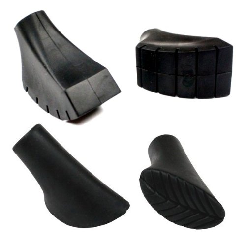 12 Stück / 6 Paar Nordic Walking Pads Gummipuffer für Asphalt und Stein 12 Stück / 6 Paar Nordic Walking Pads Gummipuffer für Asphalt und Stein