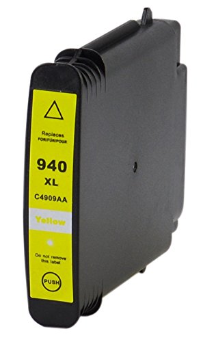 4 Druckerpatronen mit CHIP und Füllstandsanzeige kompatibel für HP 940XL C4906AE C4907AE C4908AE C4909AE - 6