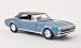 Produktbild Chevrolet Camaro SS Convertible, metallic-blau, 1967, Modellauto, Fertigmodell, Motormax 1:24