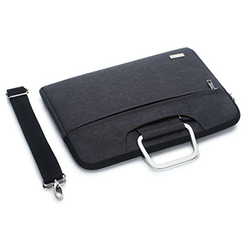 DOMISO Wasserdicht H  lle Carry Tasche Schultertasche f  r 14 zoll Laptops   13 5  Microsoft Surface Book   14  Lenovo Flex 4   6   14  HP 14   14  AS