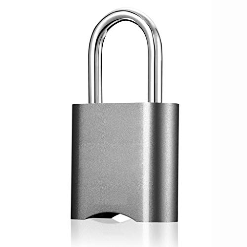 Preisvergleich Produktbild HHWENJ Tragbare Elektronische Digitale Passwortsperre Smart Lock APPmini Bluetooth Vorhängeschloss Wasserdichte Aluminiumlegierung Turnhalle Schlafsaal Tür Vorhängeschloss