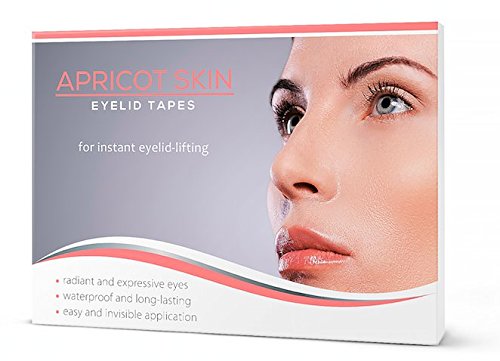 APRICOT SKIN® Eyelid Tapes / Schlupflidtape (96 Stück / Größe S+M) - für ein sofortiges Augenlid-Lifting! NEU!