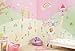 Princess Girl's Nursery and Bedroom Wall Sticker Make-Over Kit