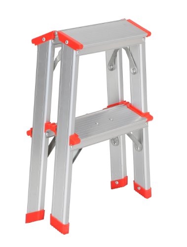 Stehleitern Doppelstufenleiter Bockleiter Trittleiter Form A J1 - 3