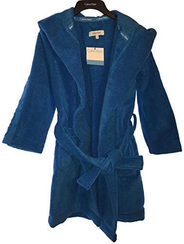 Preisvergleich Produktbild Calvin Klein Jungen Bademantel Blau blau Gr. Large, blau
