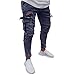 Produktbild Hose Herren Jeans Groß Größe Freizeithosen Männer Hosen Slim Fit Distressed Jeans-Hose Trekkinghose Casual Trainingshose Sporthosen Vintage Trousers