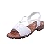 Produktbild Damen Böhmen Flache Schuhe Xinan Sandalen Schuhe (39, Weiß)