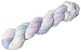 Produktbild theofeel Merino Silk Lace pastell hortensie, 100g Lacegarn mit Seide zum Stricken, Merinowolle + Seide handgefärbt mit wunderschönem Farbverlauf