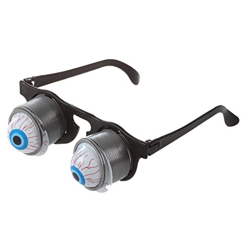 Gafas de Broma con Ojos Saltones - Para Halloween y Carnaval -...