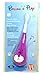 Brush'n'play®- Purple Cat Kids Rocking Toothbrush - Rocks, Wobbles, and Spins, including 3 x Replacement Toothbrush Heads.