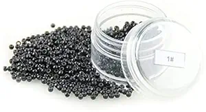 VIEWS 1000 Units Silicone Lined Nano Rings Copper Micro Nano Beads for Nano Tip Hair Extensions