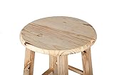 Holz Barhocker 82cm - 3