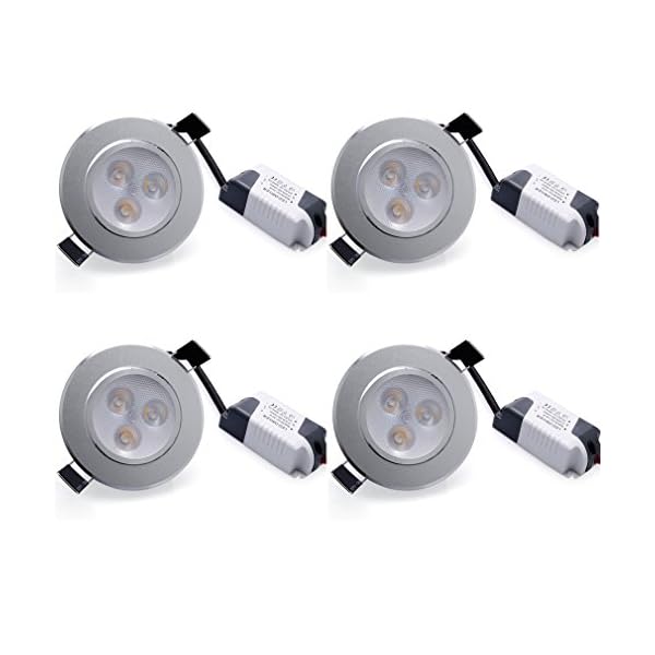 4 x Auralum® LED Recessed Light Spotlight Fitting