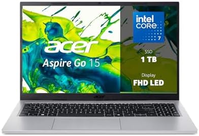 Acer Aspire Go 15 AG15-72P-78E4 PC Portatile, Notebook, Processore Intel Core 7 150U, RAM 32 GB DDR4, 1024 GB PCIe NVMe SSD, Display 15.6" FHD, Scheda Grafica Intel Graphics, Windows 11 Home