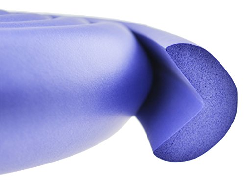 FiveSeasonStuff® All Season Premium Foam Cushion Table Edge Corner Guards / Edge Protectors / Edge Cushion / Edge Guards / Baby Proofing Child Proofing / Choose from Below Kits (Jumbo L-Profile Edge Protector Purple 1pc 2Metre (T:5-14mm) LM100-A)