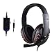 Produktbild FDBF Wired Gaming Headset Big Headphone with LED Light Microphone Stereo Earphone